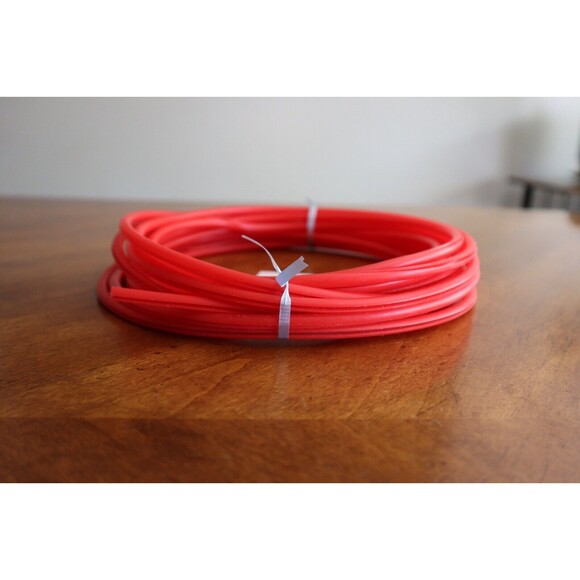 Knex Rippin' Rocket Coaster Replacement Part: Red Track Tube 25 Feet Single Piec - Picture 5 of 7